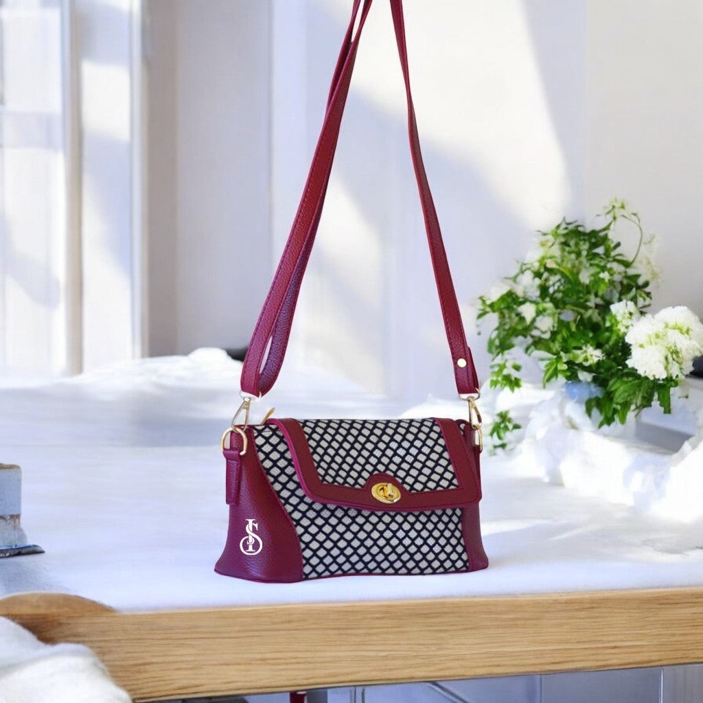 Redish Maroon Festive Shoulder Bag