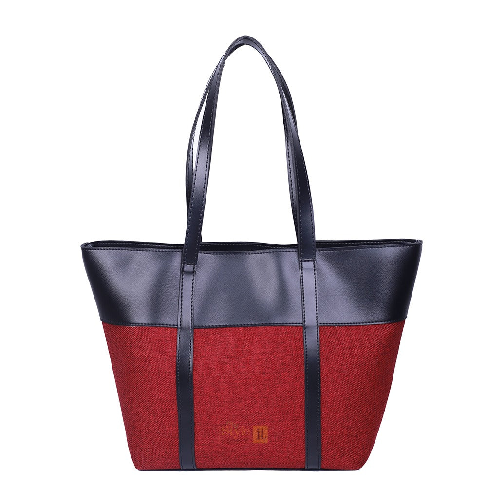 Burberry bags store red