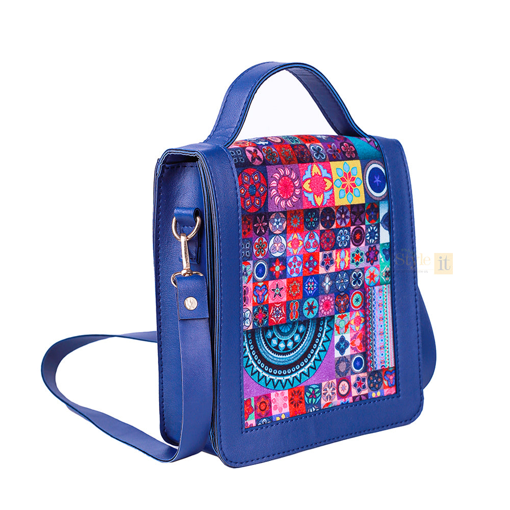 Shop Spectrum Blue Crossbody Bag Style IT